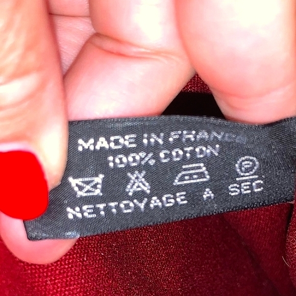 🌹 Hermès Red Fourre Tout MM Canvas Tote Bag NEW! - Picture 8 of 16